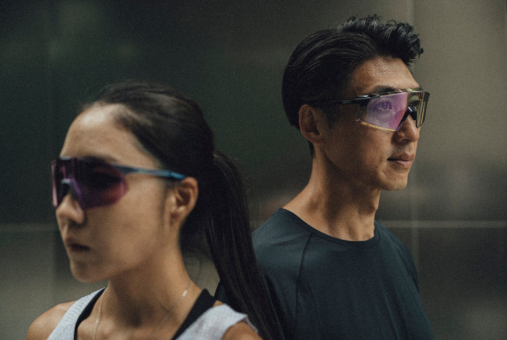 HYPERCRAFT SQ Satin Storm Metallic - Mirror Lens