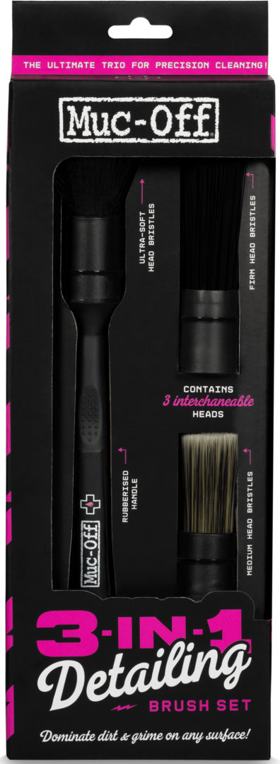3 in 1 detailing brush set