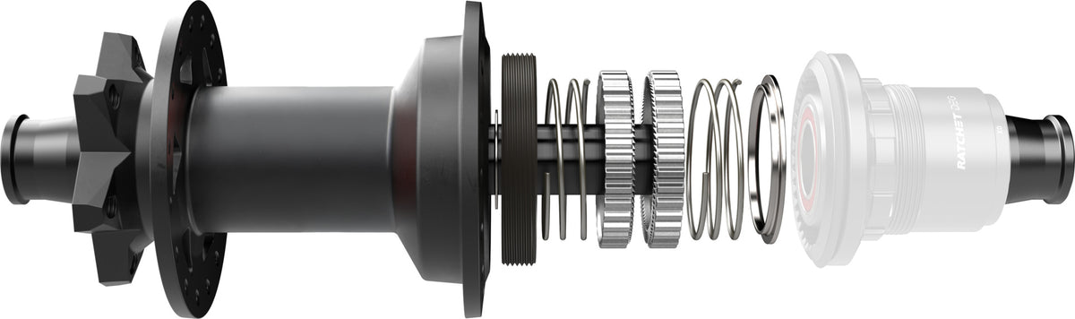 350 CLASSIC hub MTB IS 28L 148/12 MS DEG