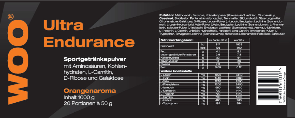 Fast Endurance /10X portions of 60g