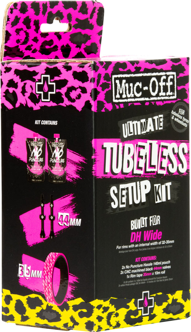 Ultimate Tubeless Setup Kit - DH plus